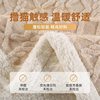 Thickened Taffeta Fleece Blanket, Lamb Fleece Sofa Blanket, Office Nap Dormitory Blanket, Suitable for All Seasons, Soft and Warm