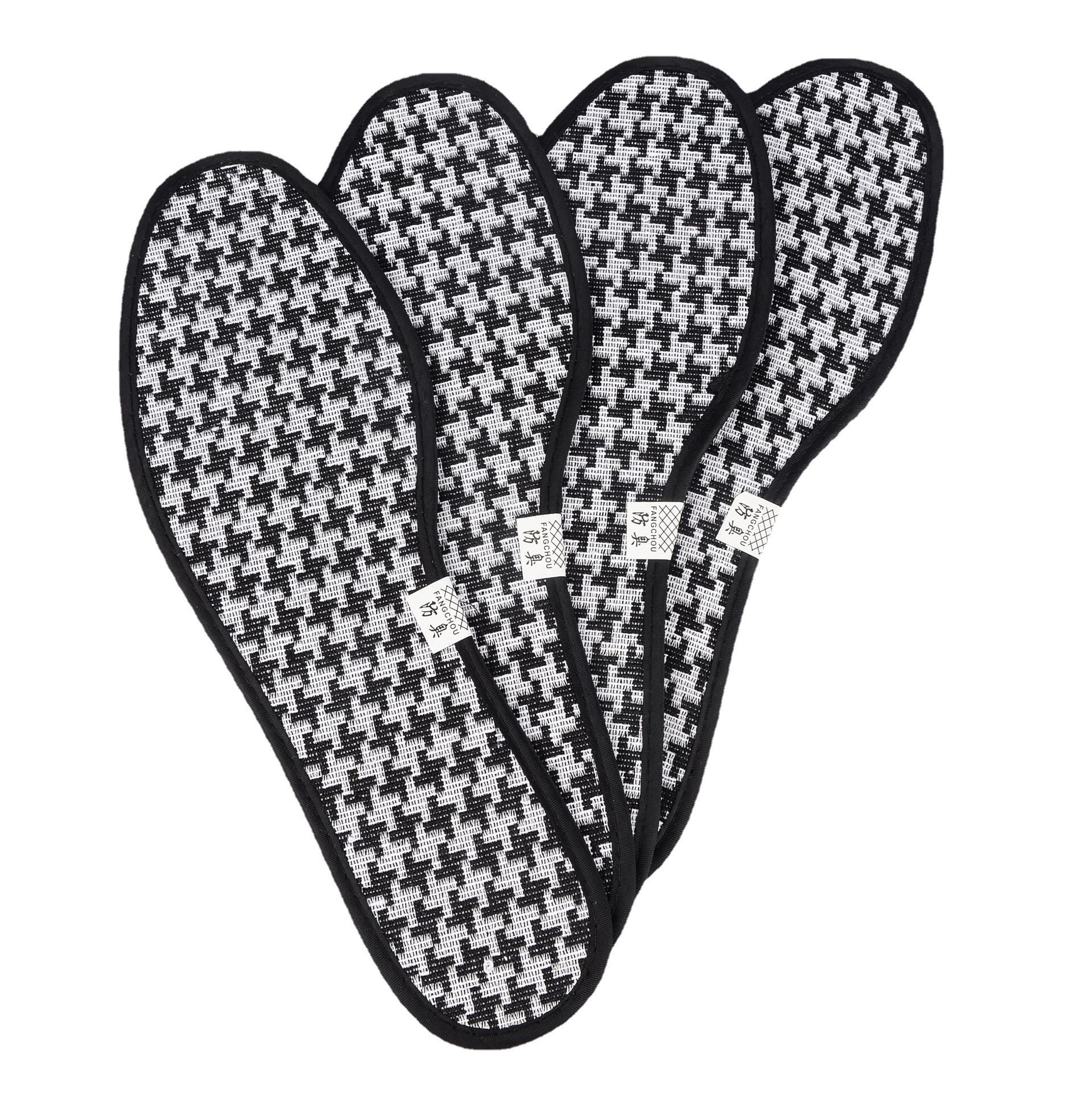 Buyang deodorant insoles men's sweat-absorbent deodorant four-season insoles women's breathable deodorant canvas shoes military training insoles Spring