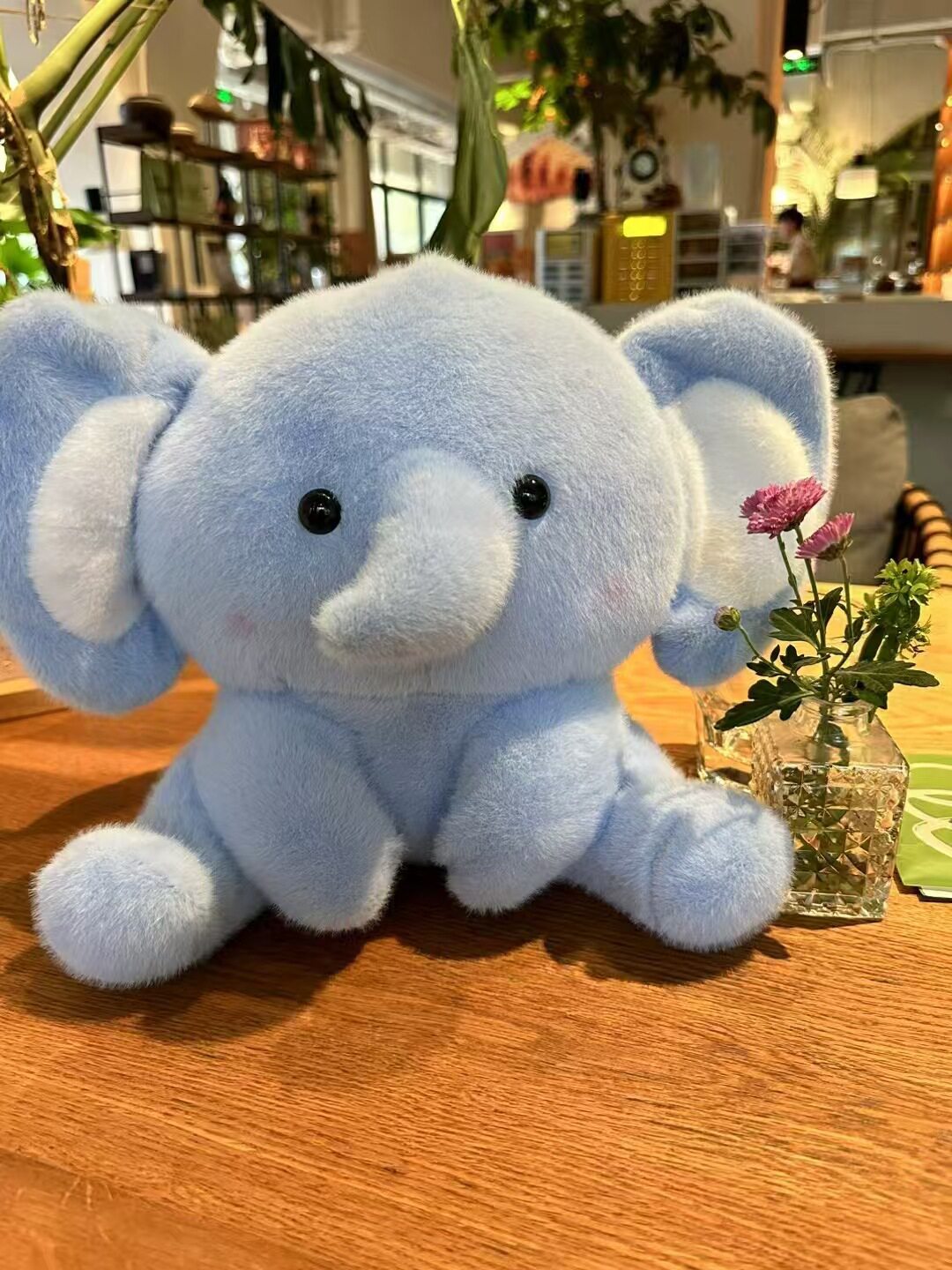 40厘米12寸大号毛绒玩具地推礼品娃娃婚礼互动公仔玩具活动定logo