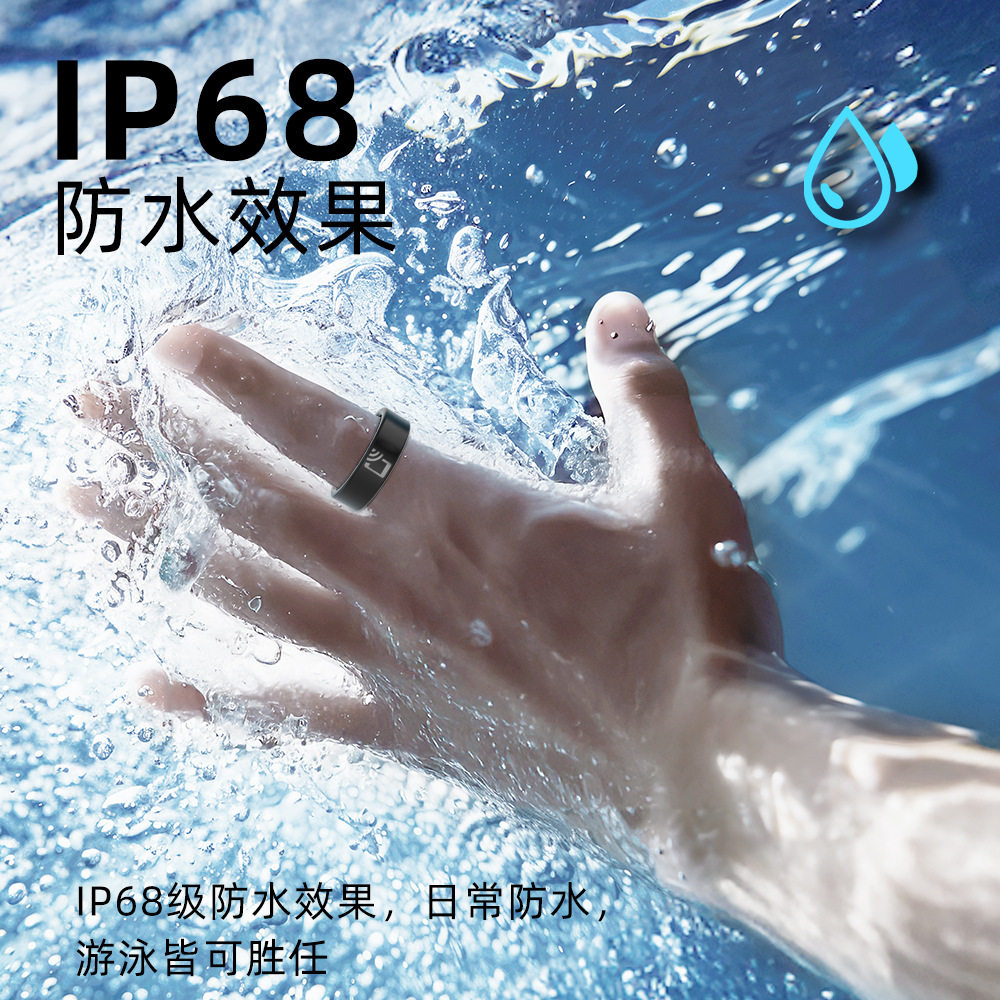 R20 Smart Health Ring Heart Rate and Blood Oxygen Monitoring Nfc Compatible with Ios
