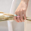 5.7mm Silicone Ring European and American Women's Jewelry Couple Ring Wedding Jewelry Sports Glitter Ring Ring