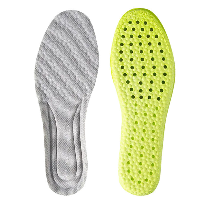 Feeling super soft insoles for men and women sports running insoles shock absorption breathable sweat-absorbent deodorant comfortable insoles wholesale