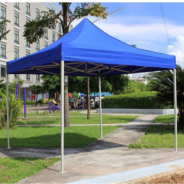 3*3户外活动广告遮阳棚雨蓬折叠帐篷四脚遮阳棚促销摆摊挡雨停车