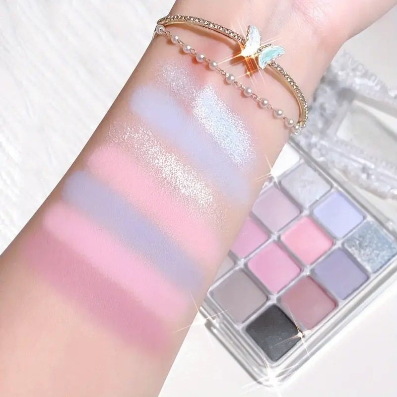 Capel 16-Color Sunset Magic Eye Shadow Palette Pearlescent Matte Earth Color Korean Makeup Eye Shadow Student Party