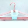45cm Clothes Hangers with Hooks at the Bottom for Drying Clothes, Available in Various Lengths, Suitable for Both Dry and Wet Use, with Plastic-Coated Wire for Closet Organization