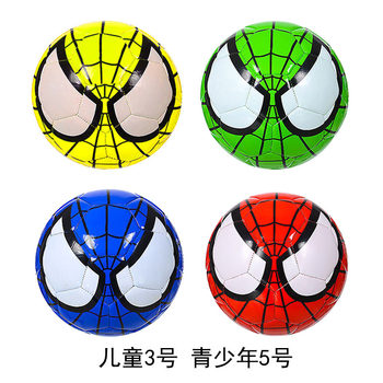 Manufacturer Wholesale No. 3 Pvc No. 5 Soccer Ball Spider-Man Big Eyes Children's Toy Ball Kindergarten Mini Small Soccer Ball