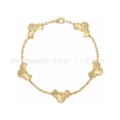 Five-flower laser gold color