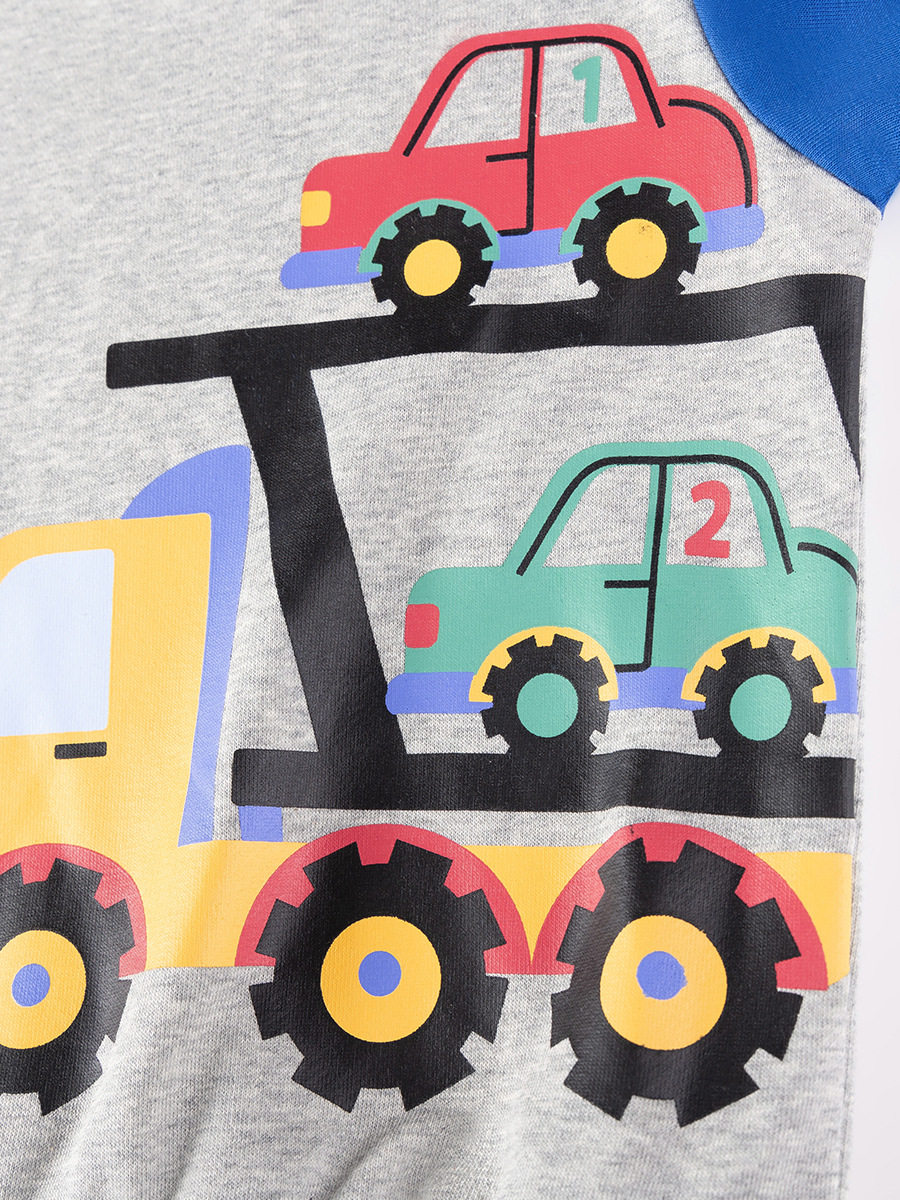 Vêtements enfants nouvel ensemble garçon automne, vente en gros ensemble enfant dessin animé