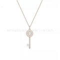 Key rose gold necklace