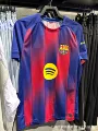 2526 barcelona home player version short sleeves