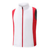 New winter color matching vest sports vest for lovers sleeveless coat sports coach training warm group clothing