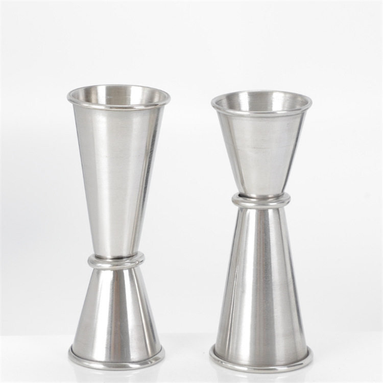 304 stainless steel measuring cup ounce cup wine measuring device double-headed curling cocktail cocktail mixing glass measuring cup