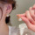 серебряная игла s925, корейская версия новых модных сережек для девочек, простой темперамент, универсальные серьги, вибрато, серьги в том же стиле, оптом mini 96