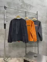 High-End Version Slm Salomon Korean Line Round Neck Loose Long-Sleeve Casual Solid Color Sweatshirt Unisex