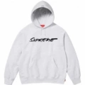 E564supreme future hooded sweatshirt gray