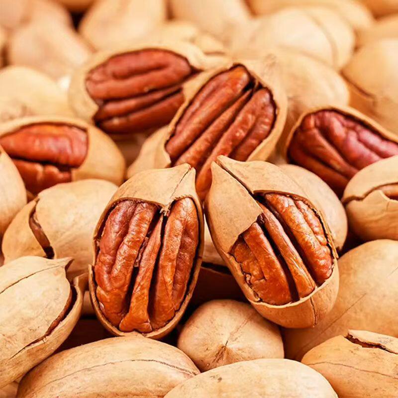 Crispy Nut Snacks Pecan with Creamy Flavor 25 New Arrivals 250g Longevity Fruit Wholesale Whole Box Original Flavor Pecans