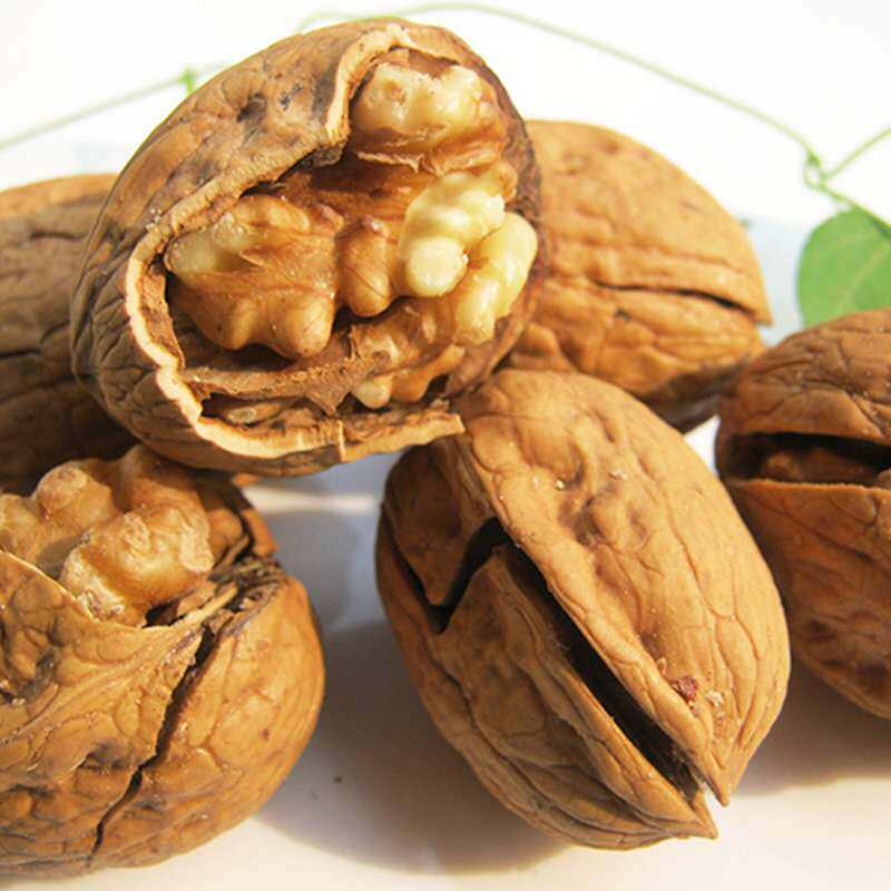 Xinjiang Roasted Walnuts 500g Herbal Milk Flavor Hand-Peeled Roasted Walnuts Nut Snacks Thin-Skinned Cooked Walnuts 2450g