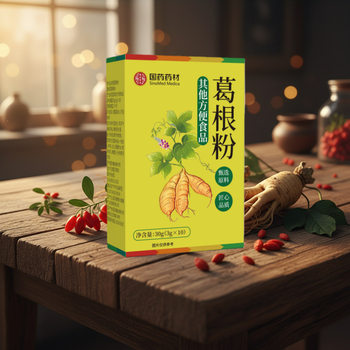 Sinopharm Medicinal Material Kudzu Root Powder 30g Is Convenient for Mixing and Shipping. the Source Manufacturer Guarantees Quality and Is Ready for Delivery