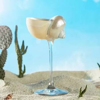 Ins Handmade Shell Conch Wine Glass Aromatherapy Dish Creative Souvenir Ornaments Cup Wedding Best Friend Birthday Gift