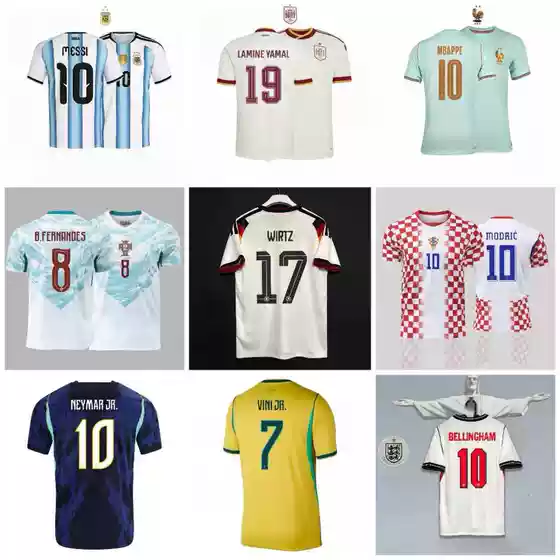 2627 World Cup Spain Argentina Spain France England Brazil Portugal Mexico Football Jerseys