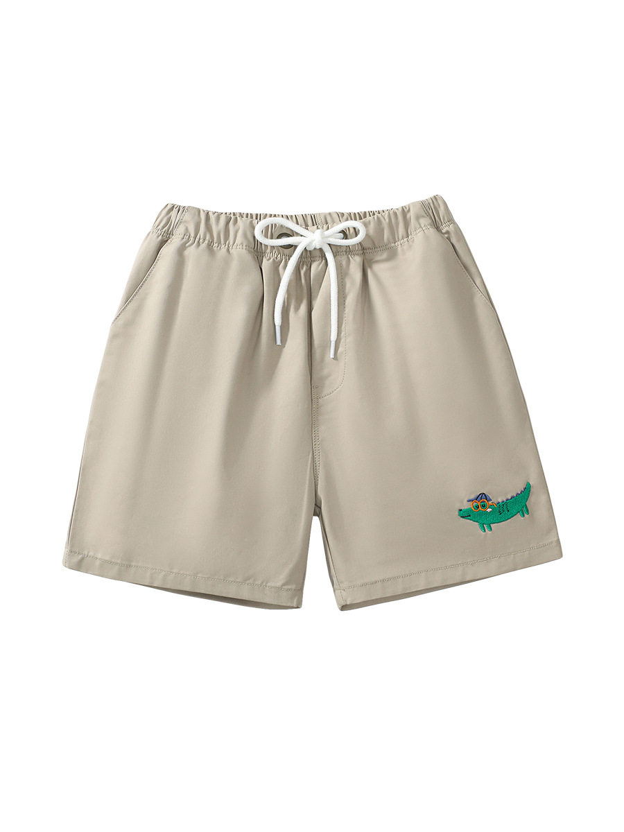 Boys' Summer Sports Shorts, Breathable Cotton Cartoon Kids' Pants