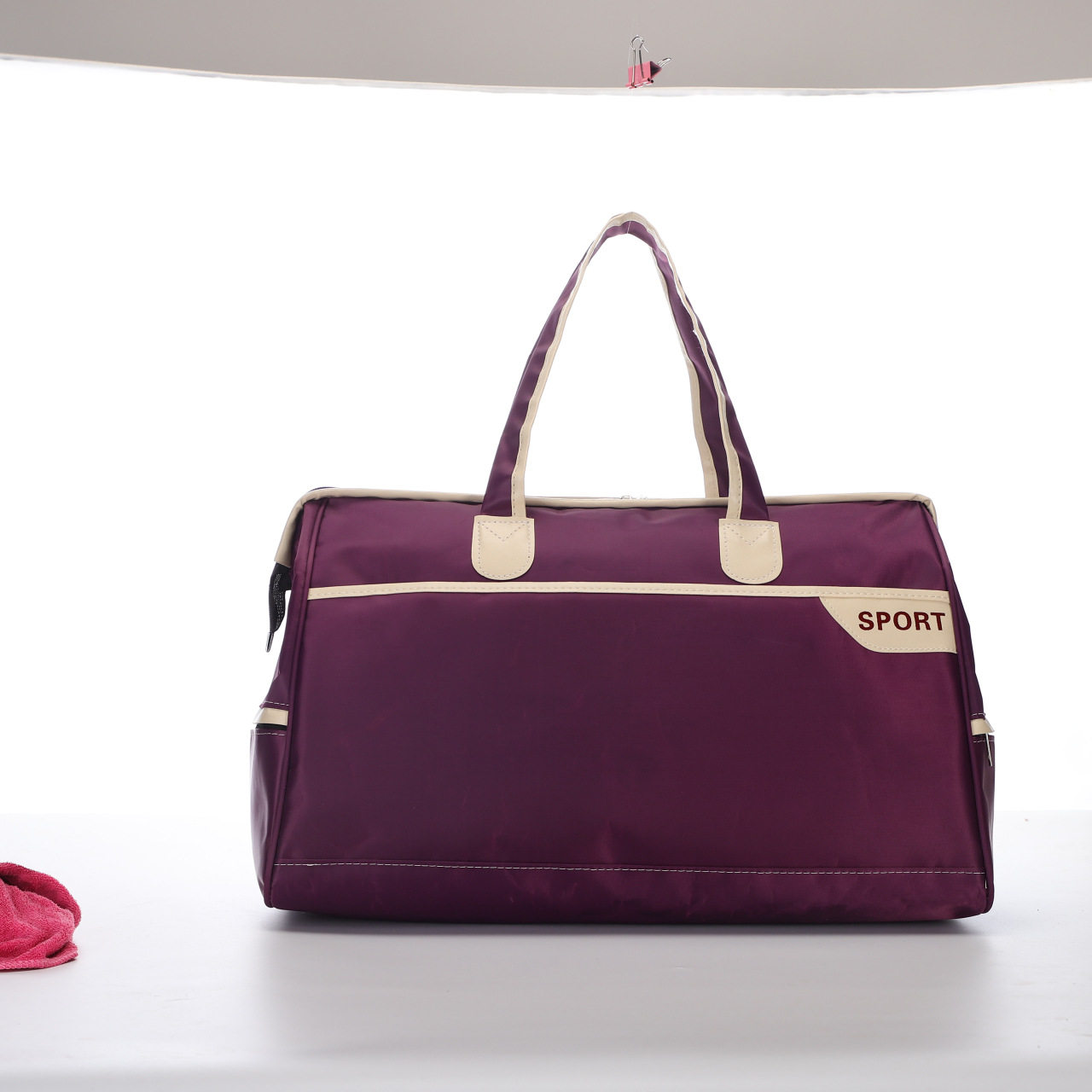 Short-Distance Travel Bag Women's Shoulder Portable Large-Capacity Fashionable Korean Travel Bag Men's Travel Luggage Bag