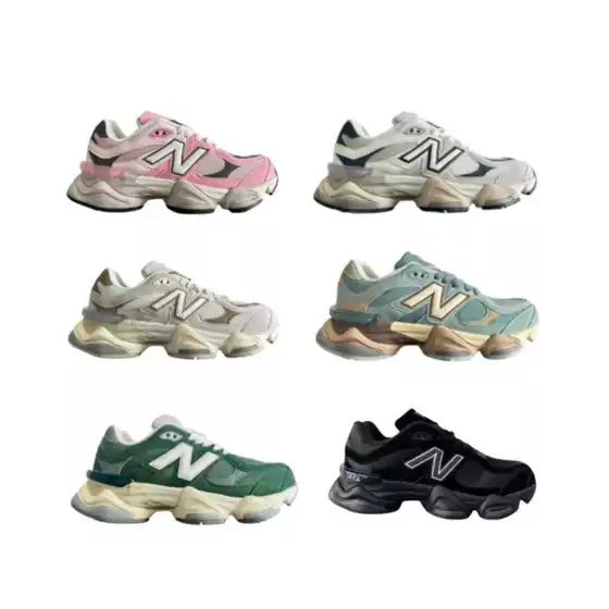 New Balance 9060 Men's and Women's Shoes 2025 New Model Height-Increasing Retro Dad Sneakers Popular Sports Casual Running Shoes