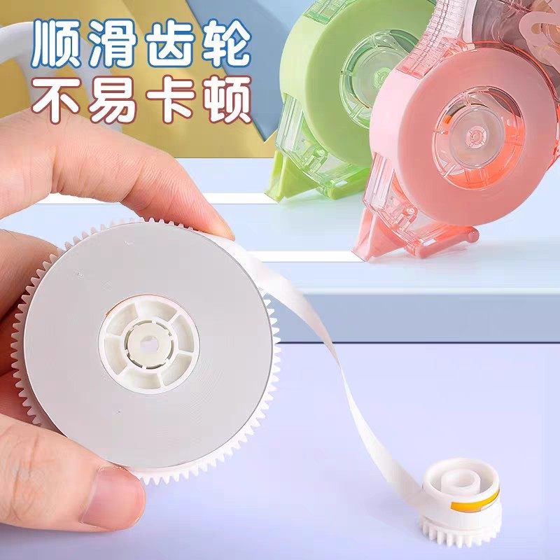 Brand fall-resistant huge capacity 52 m correction tape for primary school students with affordable and smooth multi-functional correction tape 1201