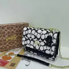 Foreign Trade Wholesale 2025 Winter European and American Style Patchwork Vintage-Inspired Light Luxury Design Fashion Single Shoulder Crossbody Bag