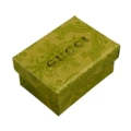 Small box-ancient home green; Just a small shoe box, does not contain small shoes