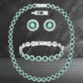 Platinum [green diamond] three-piece set