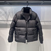 Cross-Border down Jacket Men's 2025 New Winter Short Stand-Up Collar Thickeneded Black Casual Duck down Jacket Couple Outerwear