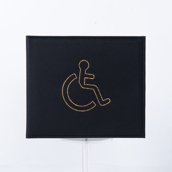 Highly Transparent Cross-Border Foreign Trade Eu and Uk Disabled Wallet and Document Bag Hot Style