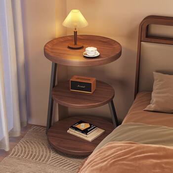 Home Bedroom Balcony Living Room Small Rental Dormitory Simple Storage Rack Cabinet B&B Bedside Table Side Table