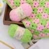 Small Velvet Thin Ice Wool DIY Knitting Material Package Doll Cushion Crochet Manufacturer Supply Wholesale Wool Thread