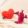 Cross-border New Love Claw Lobster Doll Plush Toy Little Red Book Same Style Shrimp Doll Marine Animal