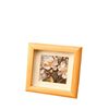 Wooden Photo Frame DIY Oil Painting Mini Small Square Frame Square Hollow Photo Frame Oil Pastel Can Be Hung or Placed on the Table Creative Frame