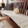 New All-Season Solid Wood Sofa Cushion, New Chinese Style Mahogany Non-Slip Chair Cushion, Thickened Long Wooden Stool Cushion, Bay Window Cushion