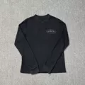 733 all-black waffle long sleeves