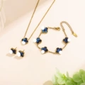 Three-piece set [peter blue]