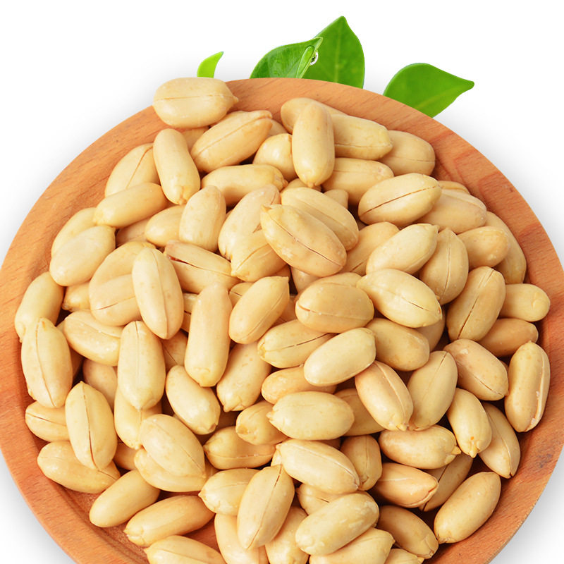 Longteng Fruit Industry Savory Peanuts Shandong Large Peanuts 500g Bagged Peeled Peanuts Snacks for Drinks and Appetizers