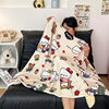 Girly Heart Sofa Blanket Nap Air Conditioning Blanket Office Cover Blanket Bed Lunch Blanket Shawl Four Seasons Blanket