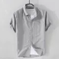 gray short sleeve