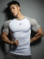White + Light Gray Sleeves
