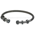 Gold hoop couple bracelet for men