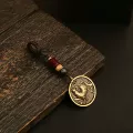 Zodiac chicken card + auspicious cloud rope