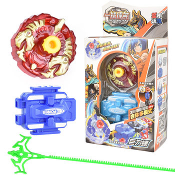 New gyro toy children's pull bar transmitter multi-screw combination continuous hair battle suit factory direct supply