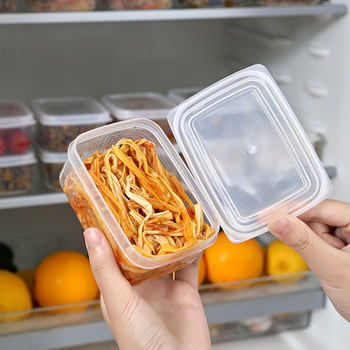 Food Storage Box Coarse Grain Rice Lunch Box Work Bring Rice Sub-pack Small Lunch Box Refrigerator Storage Box Coarse Grain Box Fresh-keeping Box