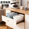 Drawer Snack Storage Basket Cut Out Storage Basket Satchel Rectangular Plastic Frame Storage Sundry Box Basket Basket