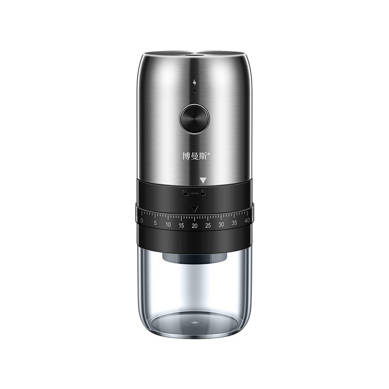 External Thickness Adjustment Coffee Grinder Ceramic Grinding Core Pepper Grinder Rechargeable Electric Coffee Grinder